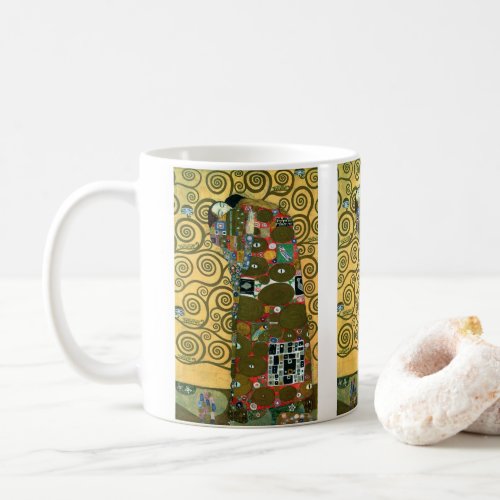 Fulfillment aka The Embrace by Gustav Klimt Coffee Mug