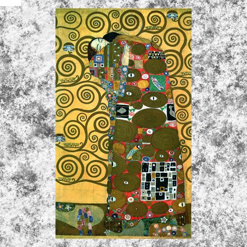 Fulfillment aka The Embrace by Gustav Klimt Poster