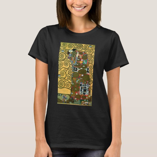 Fulfillment aka The Embrace by Gustav Klimt T-Shirt (Front)