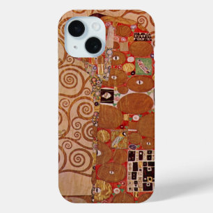 Fulfillment by Gustav Klimt, Vintage Art Nouveau iPhone 15 Case