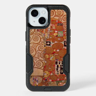 Fulfillment by Gustav Klimt, Vintage Art Nouveau iPhone 15 Case