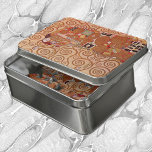 Fulfillment by Gustav Klimt, Vintage Art Nouveau Jigsaw Puzzle<br><div class="desc">Fulfillment (aka The Embrace) (1909) by Gustav Klimt is a vintage Victorian Era Symbolism fine art love and romance portrait painting featuring a young couple hugging about to kiss. About the artist: Gustav Klimt (1862-1918) was an Austrian Symbolist painter and one of the most prominent members of the Vienna Art...</div>