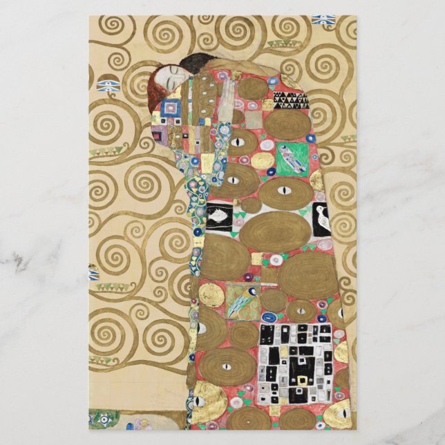 Fulfillment, Gustav Klimt   (Front)