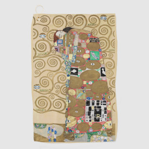 Fulfillment, Gustav Klimt Golf Towel