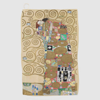 Fulfillment, Gustav Klimt Golf Towel