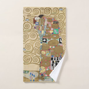 Fulfillment, Gustav Klimt Hand Towel