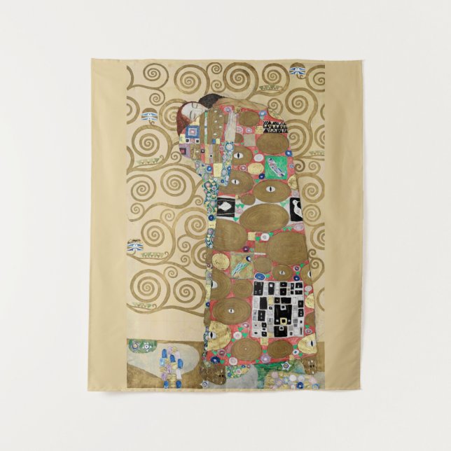 Fulfillment, Gustav Klimt  Tapestry (Front)