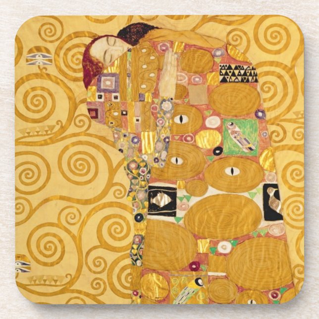 Fulfilment (Stoclet Frieze) c.1905-09 Coaster (Front)