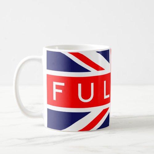 Fulham  British Flag Coffee Mug