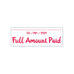 [ Thumbnail: "Full Amount Paid" Rubber Stamp ]