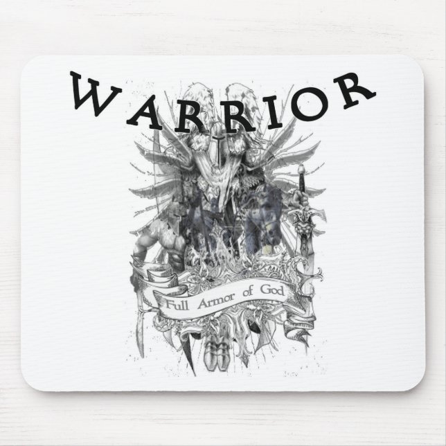 Full Armor of God Mouse Pad (Front)
