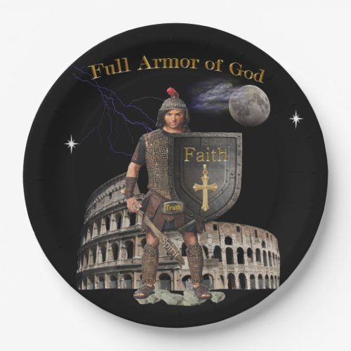 Full Armor of GOD Paper Plates