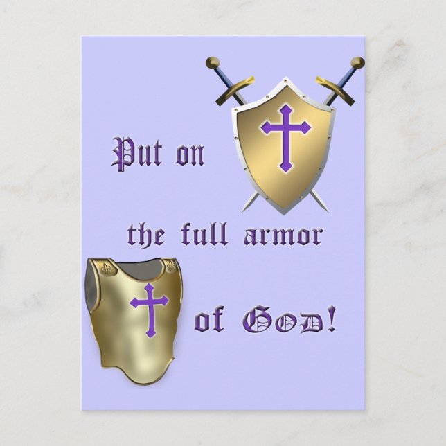 Full Armor of God Postcard (Front)