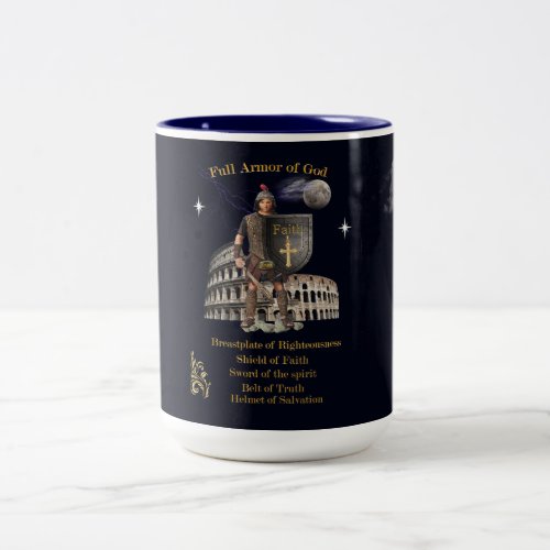 Full Armor of GOD Two_Tone Coffee Mug