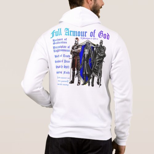 Full Armour of God Unisex Custom Graphics Hoodie