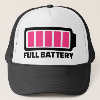 Full battery trucker hat