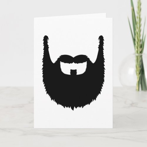 Full beard card