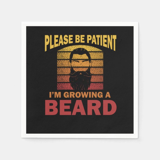 Full Beard Napkins (Front)