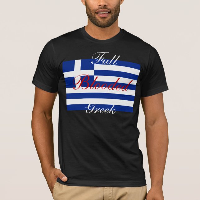 FULL BLOODED GREEK T-Shirt (Front)