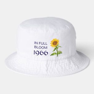 Full Bloom Sunflower 1966 Bucket Hat
