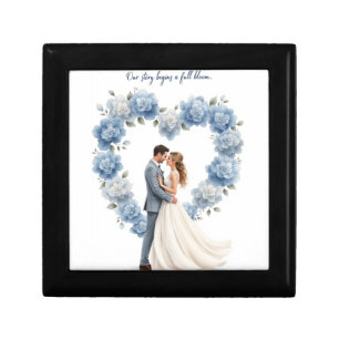 Full Bloom Wedding Keepsake Box