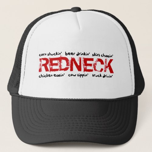Full Blown Redneck Trucker Hat
