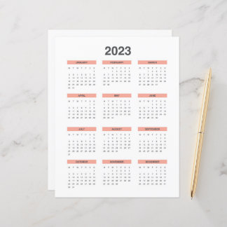 Full Calendar 2023 start from monday