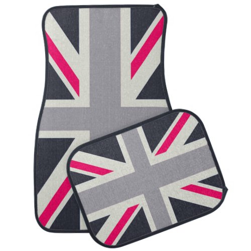 Full Car Carpet Lot UK Flag Car Floor Mat