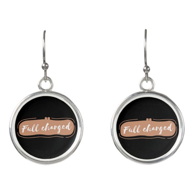 full charged earrings (Front)