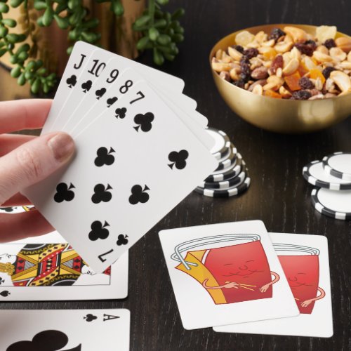 Full Chinese Food Container Poker Cards