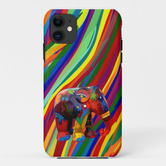 Full color abstract Elephant Phone Case