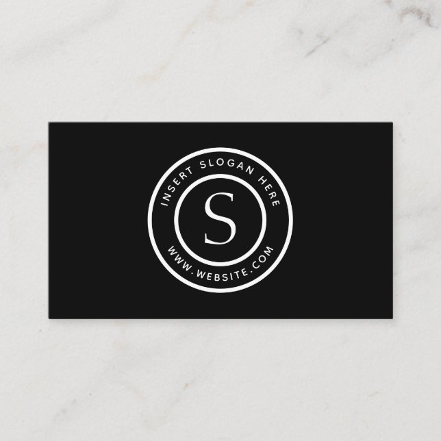 Full Color Customization Logo Professional Modern Business Card (Front)