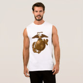 Full-Color EGA - Bronze Sleeveless Shirt (Front Full)