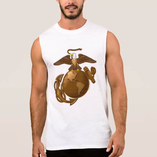 Full-Color EGA - Bronze Sleeveless Shirt (Front)