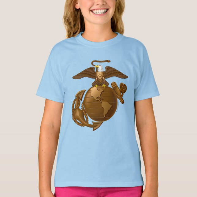 Full-Color EGA - Bronze T-Shirt (Front)