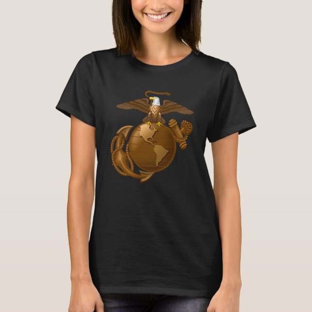 Full-Color EGA - Bronze T-Shirt (Front)