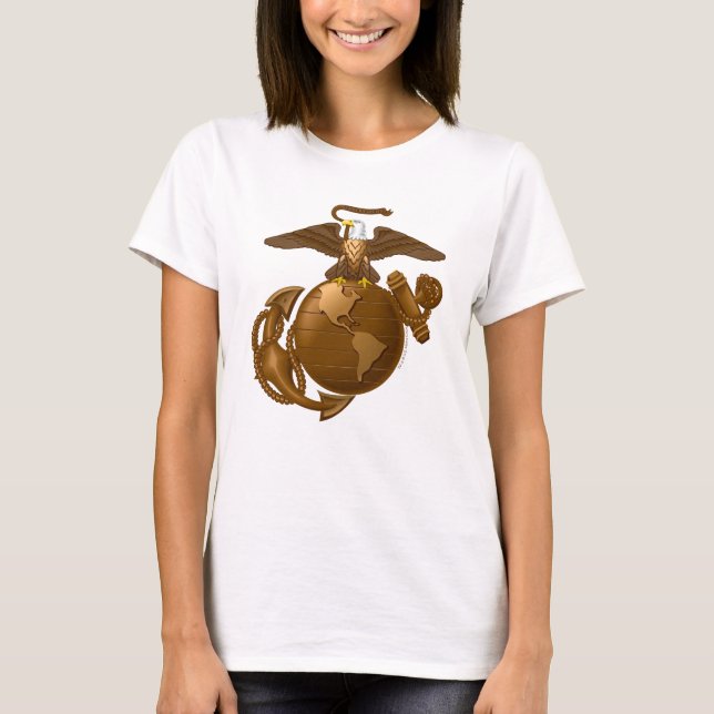 Full-Color EGA - Bronze T-Shirt (Front)
