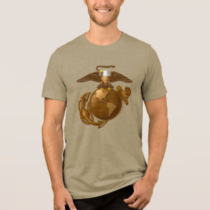 Full-Color EGA - Bronze Tri-Blend Shirt