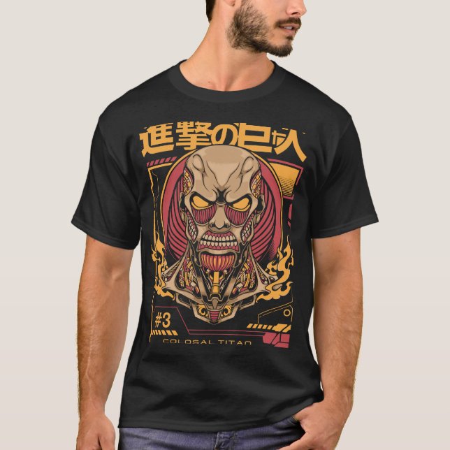 Full Color Eren Titan Print Tee (Front)