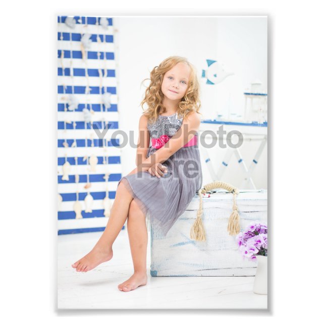 Full-Color Photo Print Enlargement Vertical (Front)