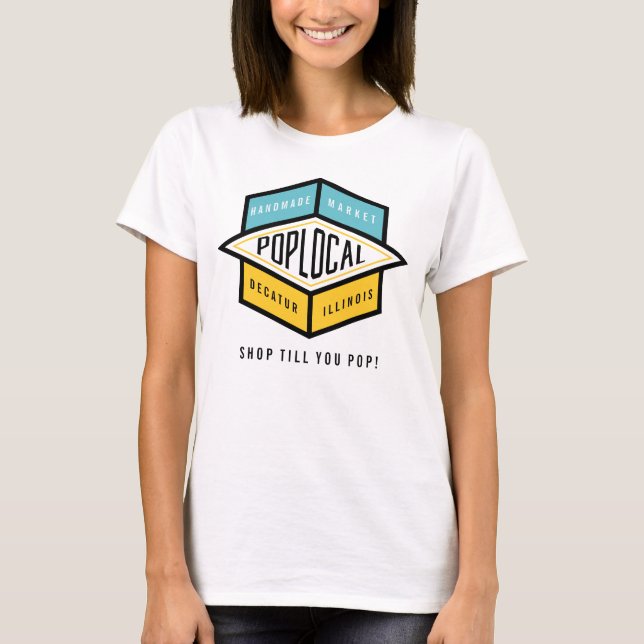 Full Color Poplocal T-Shirt (Front)