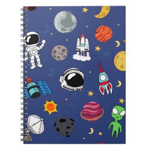 Full Color Space Invasion  Notebook