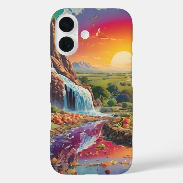 Full Color Spectrum Landscape Case-Mate iPhone Case (Back)