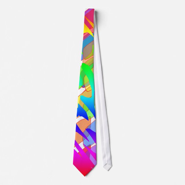 Full Color Spectrum Neck Tie (Front)
