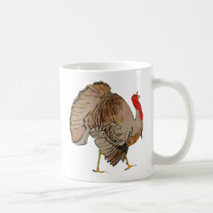 Full Color Thanksgiving Turkey Coffee Mug