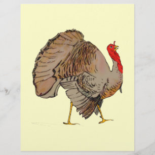 Full Color Thanksgiving Turkey Flyer