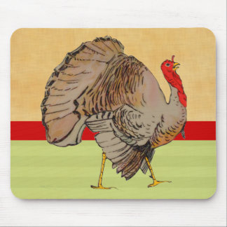 Full Color Thanksgiving Turkey Mouse Pad