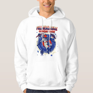 Full Disclosure Coming Soon Astronaut Floating Hoodie