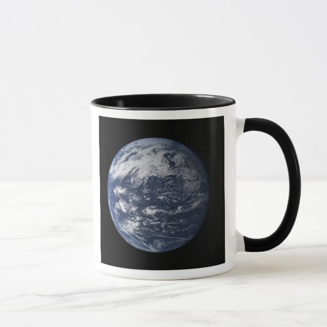 Full Earth centered over the Pacific Ocean Mug (Right)