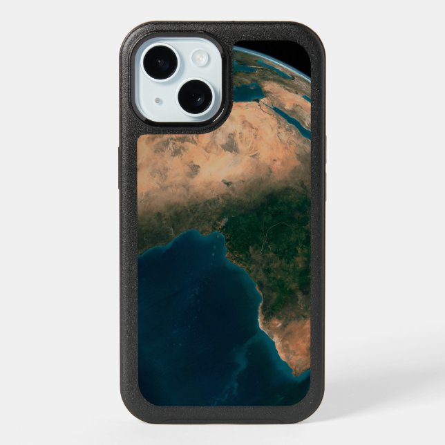 Full Earth From Space Above The African Continent. iPhone 15 Case (Back)